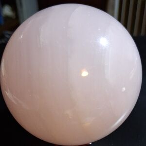 Pink Calcite Crystal Sphere